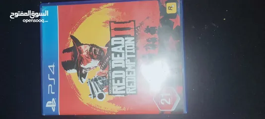  5 لعبة ريد ديد2 CD red dead redemption 2