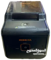  1 طابعة حرارية مستعملة 6 شهور فقط بحالة ممتازة ماركة Rongta