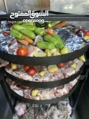  10 مطعم شعبي وتواصي زررب ومناسف متميز بموقع استراتيجي بقلب شفابدران