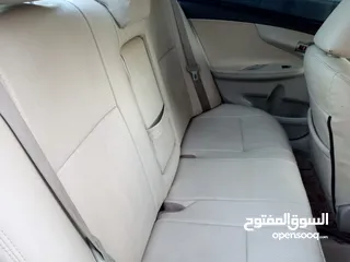  8 تويوتا كورولا 2013فحص كامل لون اسود