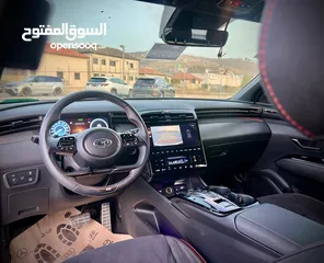  21 هونداي توسان  N-LINE  فل بدون فتحة  2x4 ///240Hp بنزين + كهرباء  2022 ( Haybrid) 1600cc