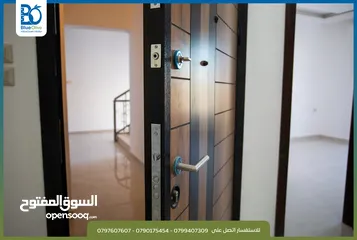  9 شقه فاخره تشطيب سوبر ديلوكس ثالث مع روف مطله لم تسكن للبيع من المالك في ابو علندا الجديده