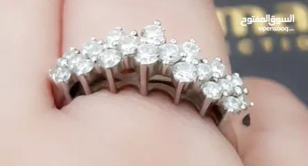  5 Damas collection 18k gold Diamond ring by whatsapp in Description
