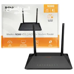  3 راوتر جديد d link dsl 224 n300
