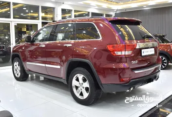  11 Jeep Grand Cherokee Limited 4x4 ( 2013 Model ) in Red Color GCC Specs