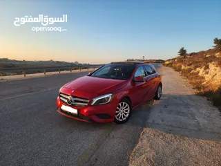  6 مرسيدس A180 موديل 2014 - فل أوبشن
