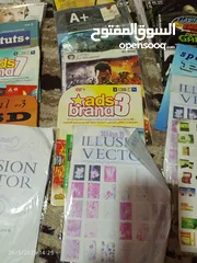  4 "مجموعة سي ديات "CDs " برامج كمبيوتر وللتصميم  وألعاب مستعملة بحالة ممتازة - بأسعار رائعة!"