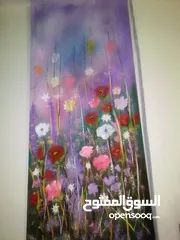  7 لوحات فنيه رسم يدوي احترافي