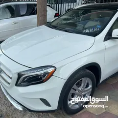  1 مرسيدس  GLA 250 موديل 2017 فل اوبشن رقم واحد اربعه بسطون مكينه الفين  سي سي سياره شبه جديد