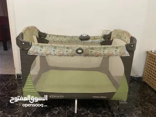  7 سرير أطفال بيبي نوع جراكو باك اند بلاي