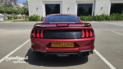  9 2019 Ford Mustang GT 5.0 very good condition  2019 موستنج جي تي جير عادي عداد ديجيتال