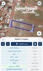  1 أرض للبيع في الكرك / سول