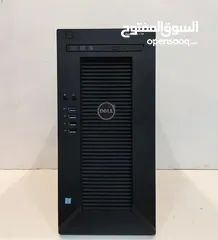  9 Dell PowerEdge T30 tower Server - 1 x Intel Xeon E3-1225 v5 Quad- 2TB HHD  32GB SSD 512 m.2 NVME