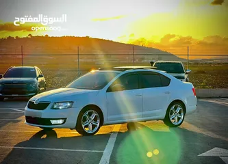  4 سكودا اكتافيا 2015 اتوماتيك ماتور 1600 ديزل  بانوراما