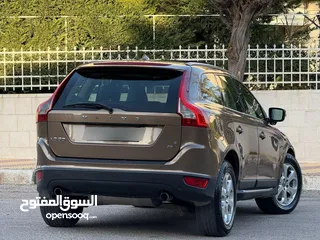  12 ڤولڤو XC60 موديل 2010 لون بني فل أوبشن اعلى صنف  فحص كامل بحالة