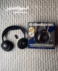  1 steelseries arctis nova 5P wireless for  ‎‏playstation and PC