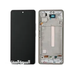  2 شاشة سامسونج A55 أصلي شركة 100% . SAMSUNG A55 ORIGINAL LCD .