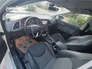  18 سيات ليون اكسلينس بالكرتونة محرك 1500تربو بنزين اتوماتيك