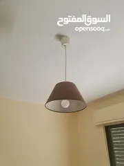  2 ثريا كريستال + 2 اضاءة ايكيا