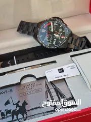  5 ساعه من ماركة Avi8 اصدار محدود على شعار مملكة البحرين ( luxury watch )