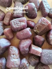  8 ياقوت روبي طبيعي خام أفريقيا Roby gemstone