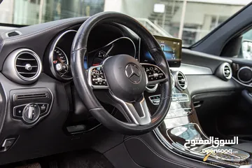  25 Mercedes Glc200 Mild hybrid 2020 4matic Coupe    السيارة وارد المانيا و قطعت مسافة 82000 كم فقط