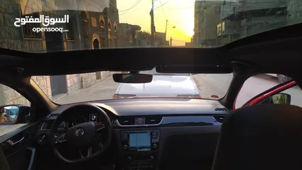  5 سكودا رابيد 2017 مونتي كارلو سبورت بانوراما بصمة ماشية 60000 ماتور 1000 تيربو
