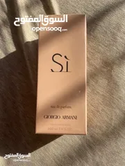  1 عطر Giorgio Armani Si 100مل اصلي و جديد