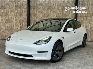  13 تيسلا فحص كامل ممشى قليل بسعر مغرررري جدا Tesla Model 3 Standerd Plus 2021