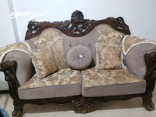  2 طقم كنب ممتاز ثقيل للبيييع