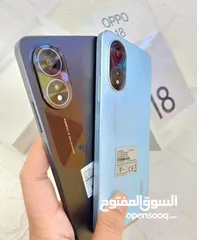  10 جديد oppo A18 رام 8 جيجا 128 مكفول سنة متوفر توصيل