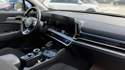  7 كيا سبورتاج ترخيص 2022 محرك 1600 هايبرد plug in/يقطع على الشحنه 65 كيلو متر  271 حصان