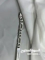  6 الأسوارة الفضية الإيطالية عيار *925* بوزن *15.3 جرام* تُعد خيارًا رائعًا لمحبي الفضة الأصيلة