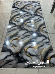  26 رولات بديل الرخام لاصق منو وفيه نوع اول ممتاز