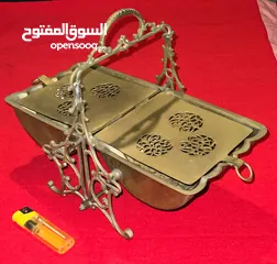  18 سلات ضيافة فكتوريان قديمات من الخمسينات (نوادر). التفاصيل داخل الوصف.