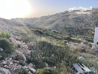  2 قطعه ارض للبيع قريبه على نابلس الجديده