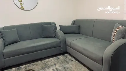  1 كنب 8 مقاعد مع موكيته