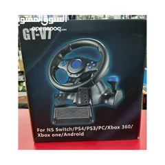  2 Gaming GT-V7 Steering Wheel جيمنج ستيرنج وييل