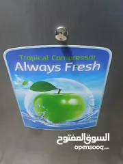  7 ثلاجه شبه جديد استعمال خفيف 120/ كولر ماء  استعمال خفيف 35دينار/ غاز شبه جديد استعمال خفيف 75دينار