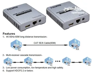  5 4K HDMI Extender Cascade Connection-120M