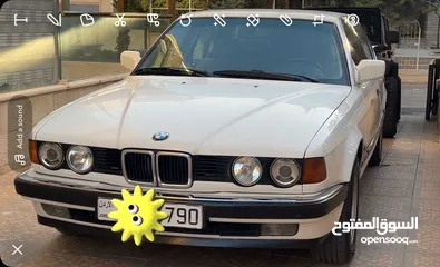  2 للبيع بي ام 730 السيارة بحالة الوكالة