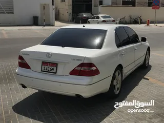  4 لكزس 430LS للبيع موديل 2005 نص الترا