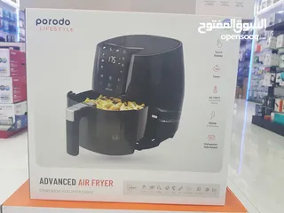  1 Porodo Advance air fryer touch display 5L