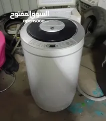  2 للبيع غسالات و جفافات انواع مختلفه و جنريتر و ثلاجه و مكيفات ويندو طنين و سبلت 3 طن بحاله ممتازه