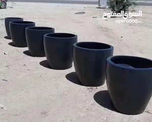  5 تفصيل قواوير فايبر جلاس بشكل عصري أنيق  زراعة وتسميد النباتات الداخلية والخارجية بإشراف مهندسين