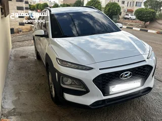  1 جيب هونداي كونا 2018 بنزين أوتوماتيك بصمة دهان شركة