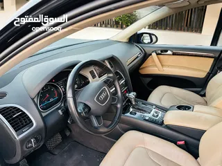  13 AUDI Q7 3.0 S-LINE SUPERCHARGED FULL OPTION 0% DOWNPAYMENT GCC