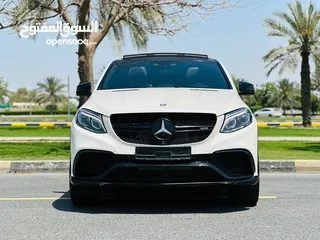  1 MERCEDES GLE63 S COUPE FULL OPTION GCC SPACE MODEL 2016