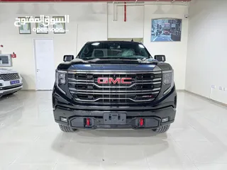  4 جي ام سي سييرا  GMC SIERRA AT4 اسود / اسود خليجي