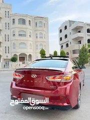  13 هيونداي سوناتا 2018 فل كامل ليميتد فحص كامل كرت ابيض وارد الشركة للبيع بسعر مميز